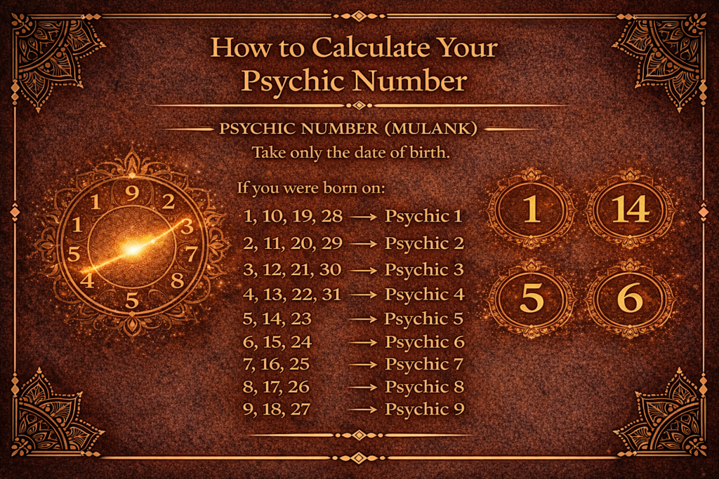 pshyic number mulank list